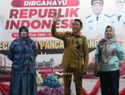 Meriahkan HUT ke-81 RI, Penutupan Malam Kesenian Panca Lautang Dihadiri Ribuan Warga