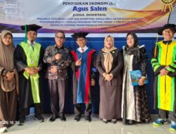 Wakil Bupati Sidrap Hadiri Ujian Promosi Doktor Agus Salen di UNM