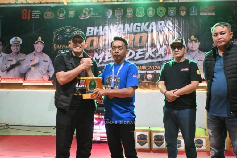 Bupati Sidrap Syaharuddin Alrif: Bhayangkara Offroad Merdeka Momentum Perkenalkan Potensi Wisata Daerah