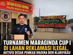 Turnamen Maraginda Cup I di Lahan Bekas PETI Menuai Kritik Tajam, Pemkab Madina Dinilai “Cuci Tangan”