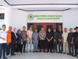 Pererat Sinergitas, Kapolres Sidrap Sambangi Ketua DPRD H. Takyuddin Masse