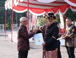 Upacara HUT ke-81 RI di PTPN I Regional 1 Berlangsung Khidmat
