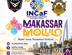 Usung “Mangkasara’ Molulo 2026”, AMBA Sultra dan Kerajaan Gowa Satukan Budaya Nusantara di Makassar
