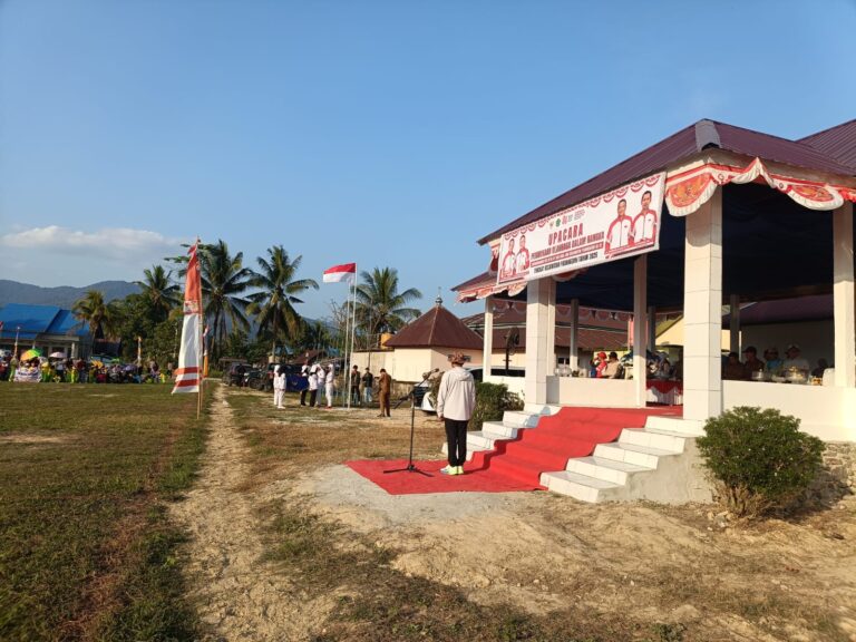 HUT ke-12 Padangguni dan HUT RI ke-81 Meriah, Bupati Konawe Tekankan Kebersamaan