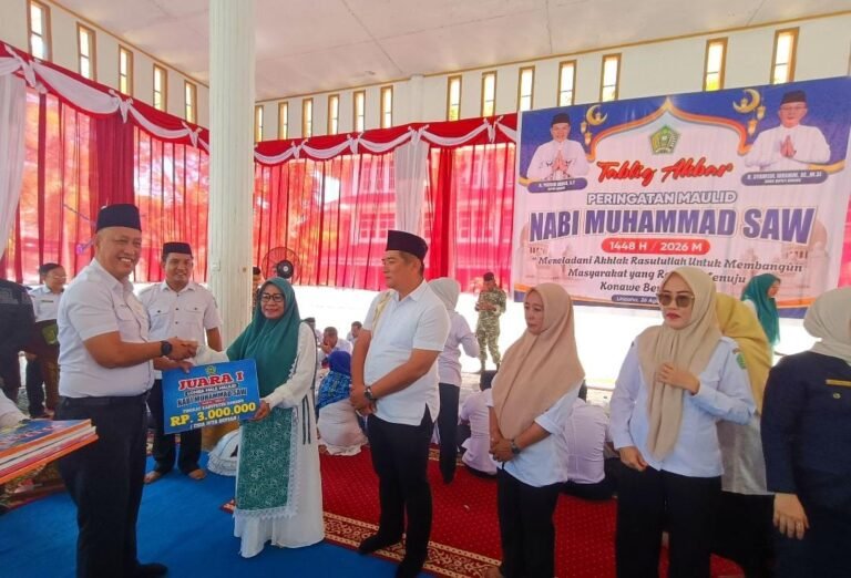 Peringati Maulid Nabi SAW, Pemkab Konawe Usung Semangat Membangun Masyarakat Religius Menuju Konawe Bersahaja