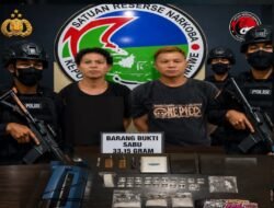 Satresnarkoba Polres Konawe Bekuk Dua Terduga Pengedar Sabu di Inalahi