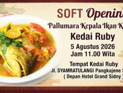 Keday Rubi Soft Opening Hari Ini: Hadirkan Sensasi Pallumara Kakap dan Baronang yang Siap Manjakan Lidah Warga Sidrap