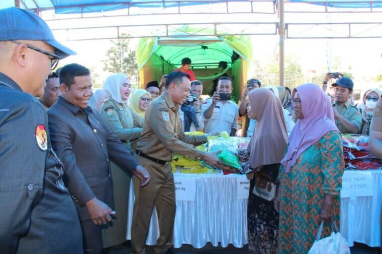 Tekan Inflasi dan Jaga Daya Beli, Bupati Konawe Buka Gerakan Pangan Murah di ICP