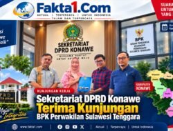 Sekretariat DPRD Konawe Terima Kunjungan BPK Perwakilan Sulawesi Tenggara