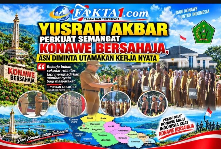 Yusran Akbar Perkuat Semangat Konawe Bersahaja, ASN Diminta Utamakan Kerja Nyata
