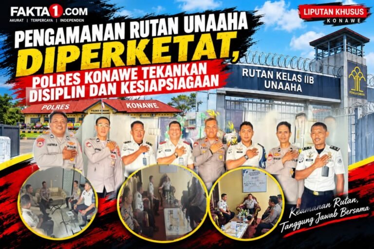 Polres Konawe Perkuat Pengawasan Polsus, Keamanan Rutan Unaaha Tetap Kondusif