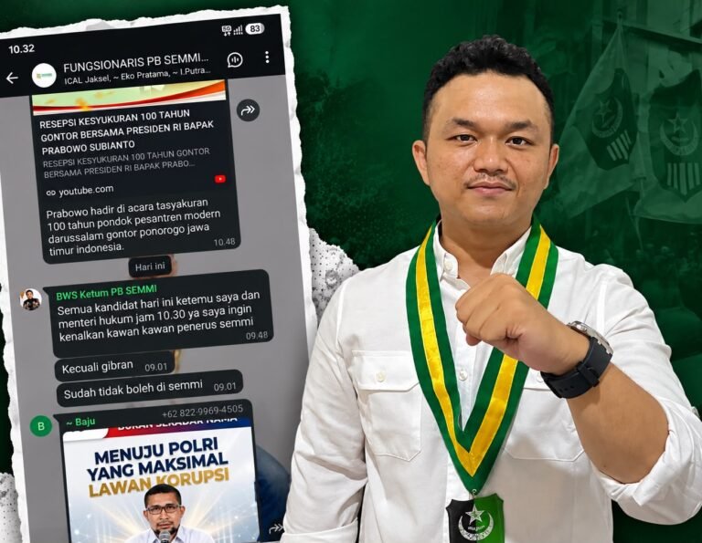 Eks Ketum PB SEMMI Dituding Ciptakan Sekat Kader, PW SEMMI Sulsel: Jaga Marwah Organisasi!