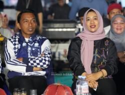 Ribuan Warga Sidrap Padati Stadion Ganggawa Nikmati Konser Adista, Bupati Syaharuddin Alrif Janjikan Event Lebih Besar