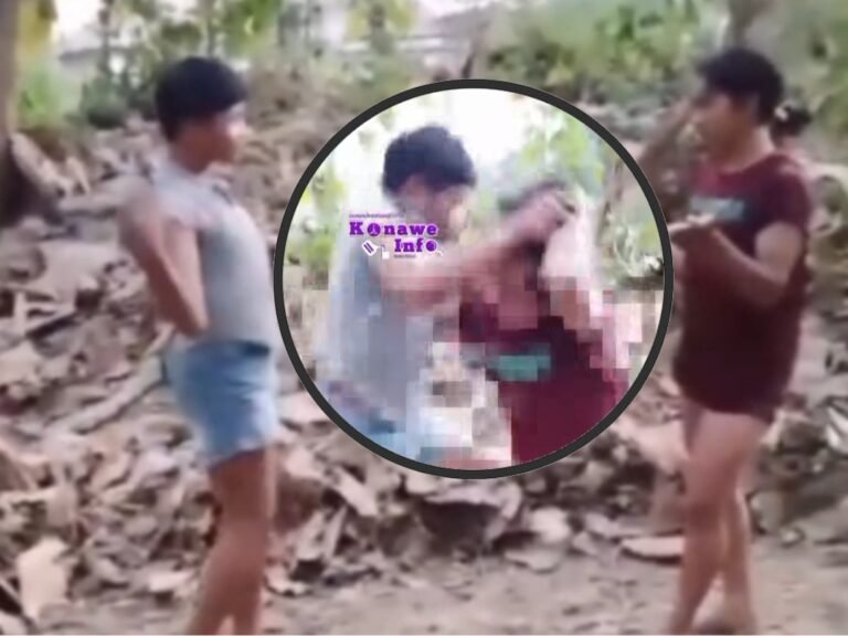 Aksi Duel Saling Jambak Dua Pria di Tuoy Konawe Bikin Heboh Warganet