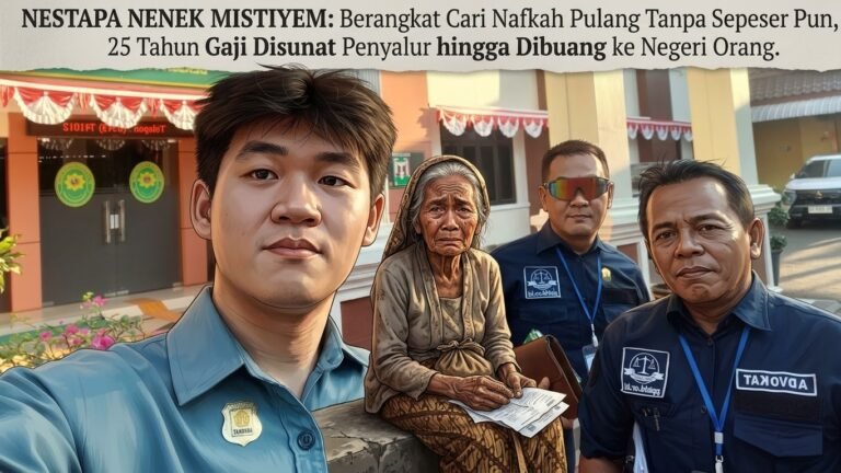 Nestapa Nenek Mistiyem: Berangkat Cari Nafkah Pulang Tanpa Sepeser Pun, 25 Tahun Gaji Disunat Penyalur hingga Dibuang ke Negeri Orang