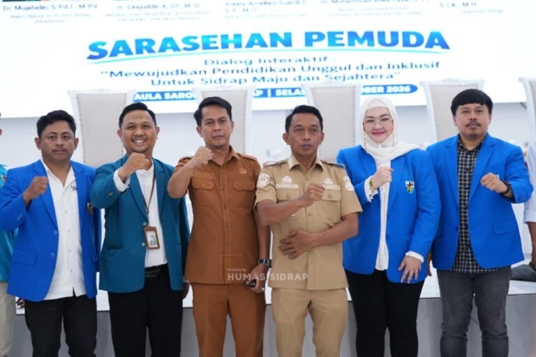 Komitmen Wujudkan Sidrap Maju, Syaharuddin Alrif Dorong Generasi Muda Jadi Pemimpin, Bukan Penonton
