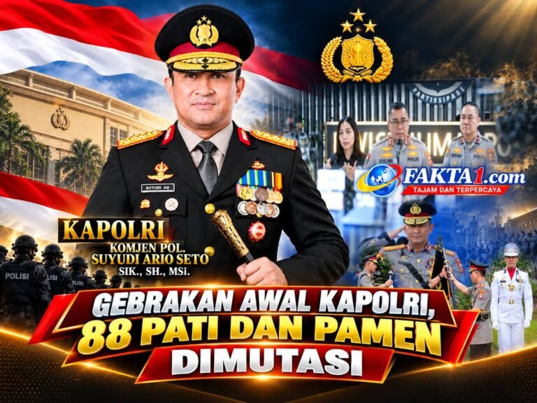 Mutasi Besar-Besaran di Tubuh Polri: 19 Kapolda & Deretan Petinggi Mabes Diganti, Kapolri Suyudi Ario Seto Rombak Total Struktur!