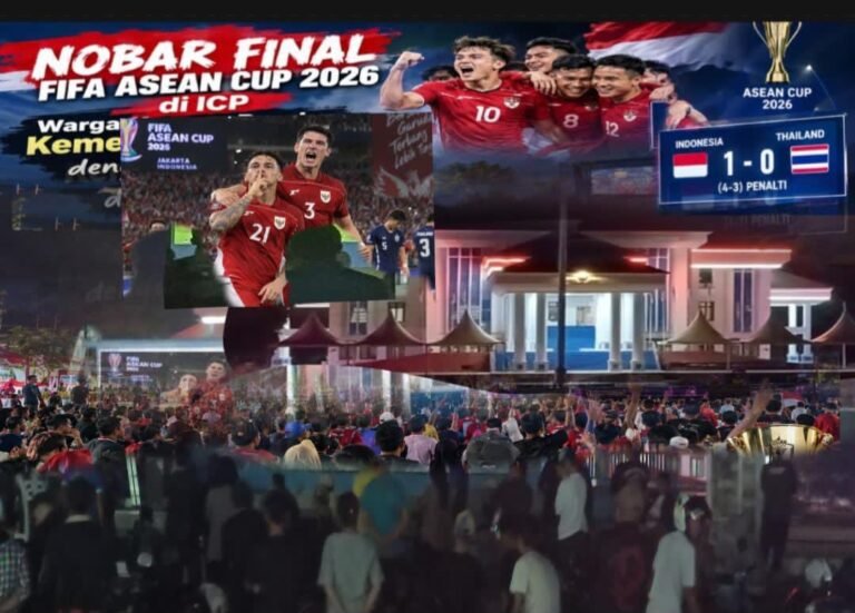 Gemuruh Kemenangan Garuda di ICP Unaaha: Ratusan Warga Konawe Gelar Nobar Hingga Garuda Sabet Gelar Juara