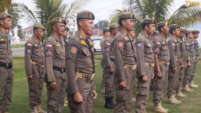 Jusrin Jalil Dorong Profesionalisme Personel Satpol PP Konawe Melalui Apel Rutin