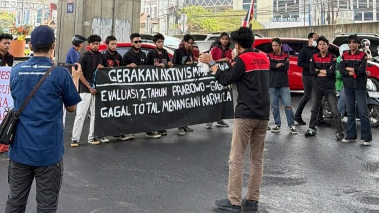 GAM Makassar Gelar Aksi: Tuntaskan Karhutla Sebelum Prabowo ke Sulsel!