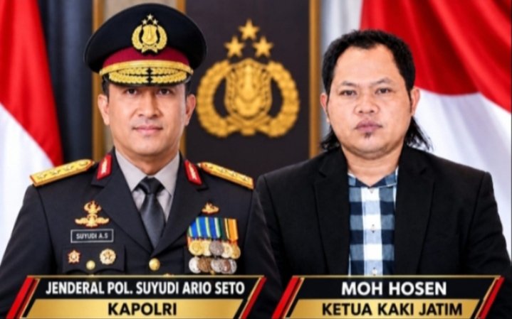 KAKI Jatim Apresiasi Kepemimpinan Jenderal Suyudi Ario Seto sebagai Kapolri dan Kepala BNN