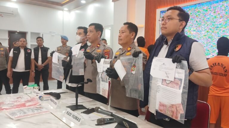 Gelar Operasi Antik Lipu 2026, Polres Sidrap Sikat 24 Tersangka Narkoba dan Sita Barang Bukti Ratusan Juta