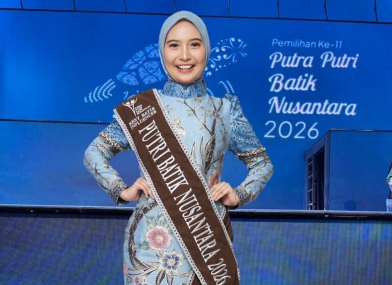 Nur Syifa Nadiastuti, Perwakilan Sulawesi Selatan, Raih Best Influencer Putra Putri Batik Nusantara 2026