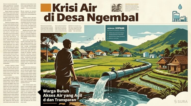 Sumber Air Melimpah, Mengapa Warga Desa Ngembal Pasuruan Harus Berburu Air Bersih ke Luar Daerah?